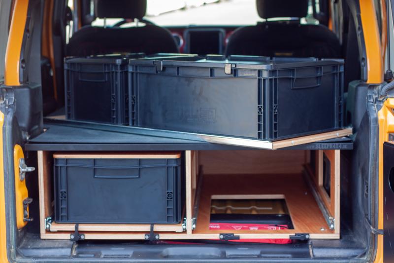 Preview: Jeep Wrangler JLU - Schlafausbau Sleeper